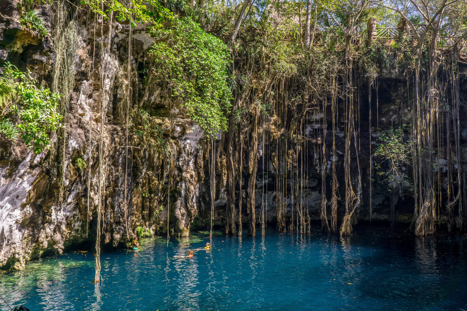 Yokdzonot Cenote Yucatan Mexique